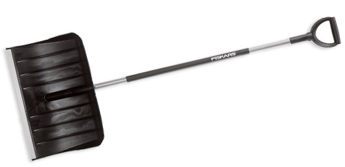 Fiskars Schneeschieber mit Alustiel