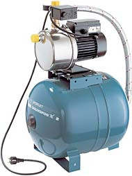 GRUNDFOS Hauswasserwerk HYDROJET Typ JP 6, Druckkessel 60 l