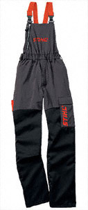ADVANCE Latzhose anthrazit/orange  Gr.- 46-60