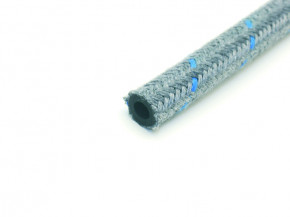 Benzin - Kraftstoffschlauch Gummi mit Gewebe innen 6,3 mm  - Länge 100 cm