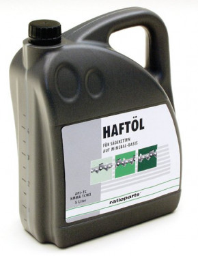 Sägekettenhaftöl Mineral Basis 5,0 Ltr.