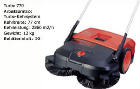 haaga 476 Tellerbesenkehrmaschine - Kehrmaschine