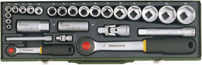 Proxxon Steckschlüsselsatz PKW 1/4&acute; +1/2&acute; - 27 tlg.