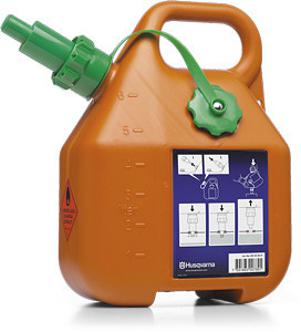 Husqvarna Benzinkanister Kombikanister mit effektivem Kraftstofffüllschutz
