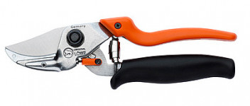 Löwe Amboss-Schere 8.109 mit gebogener Klinge - Rollgriff