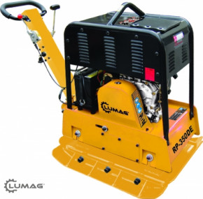 Lumag Profi Rüttelplatte RP-350 DE  Dieselmotor mit E.-Start